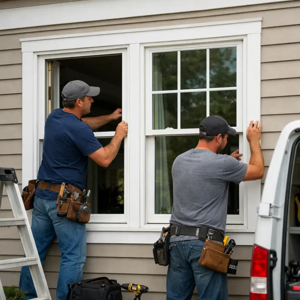 window installation in Fredericksburg, VA