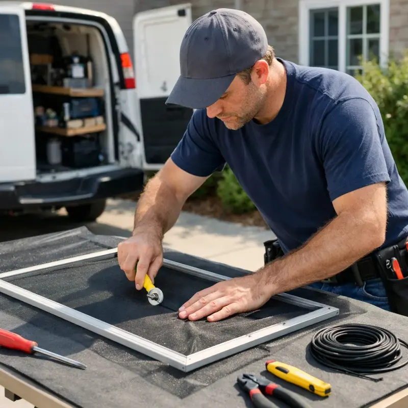 Window Screen Repair Stafford